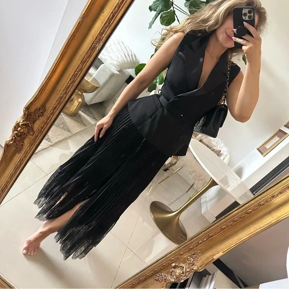 NWT Self-Portrait Midi Dress - Picture 1 of 10